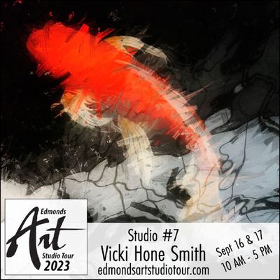 Vicki Hone Smith At Edmonds Art Studio Tour 2023